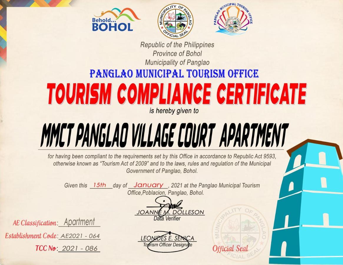 Panglao Village Court Studios 外观 照片